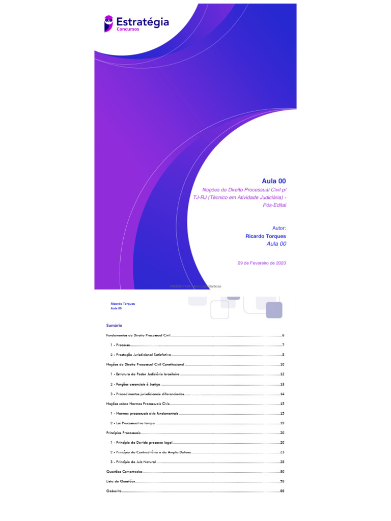 Aula 00 | PDF