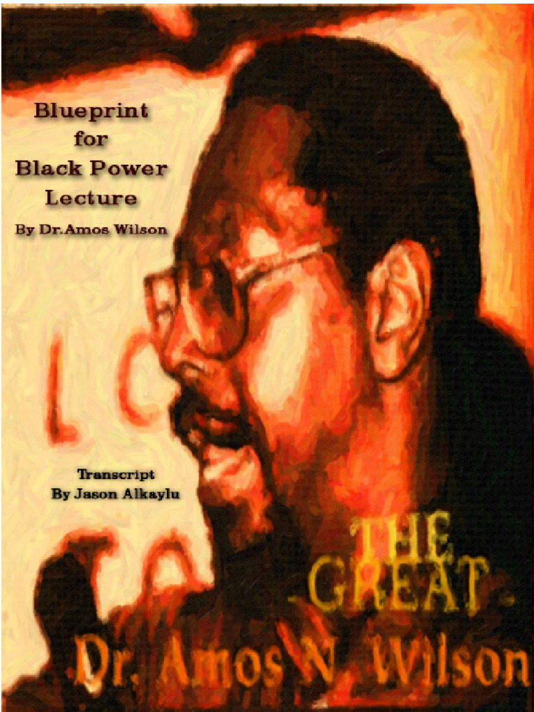 Blueprint For Blackpower Lecture by DR Amos Wilson | PDF