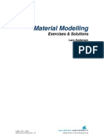 Material Modelling: Exercises & Solutions