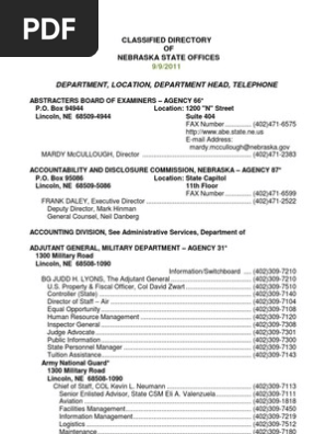 Classified Directory