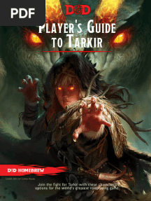 DND 5e Plane Shift - Player's Guide To Tarkir