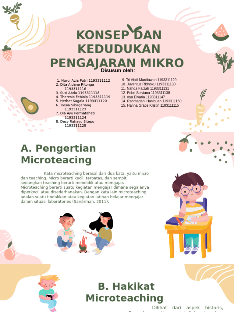 Konsep Dan Kedudukan Pengajaran Mikro Pdf