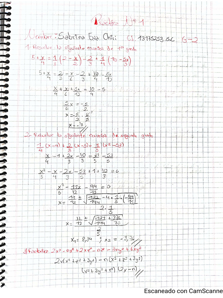 Práctica N1 230 | PDF