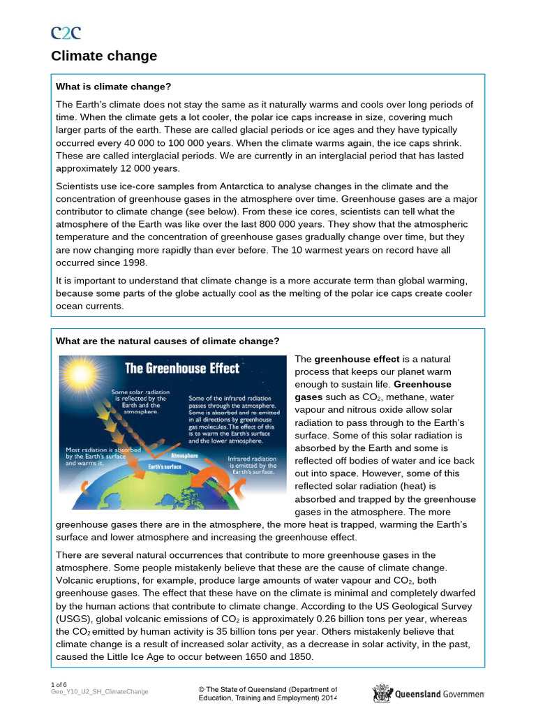 1.2 Climate Change Information | PDF