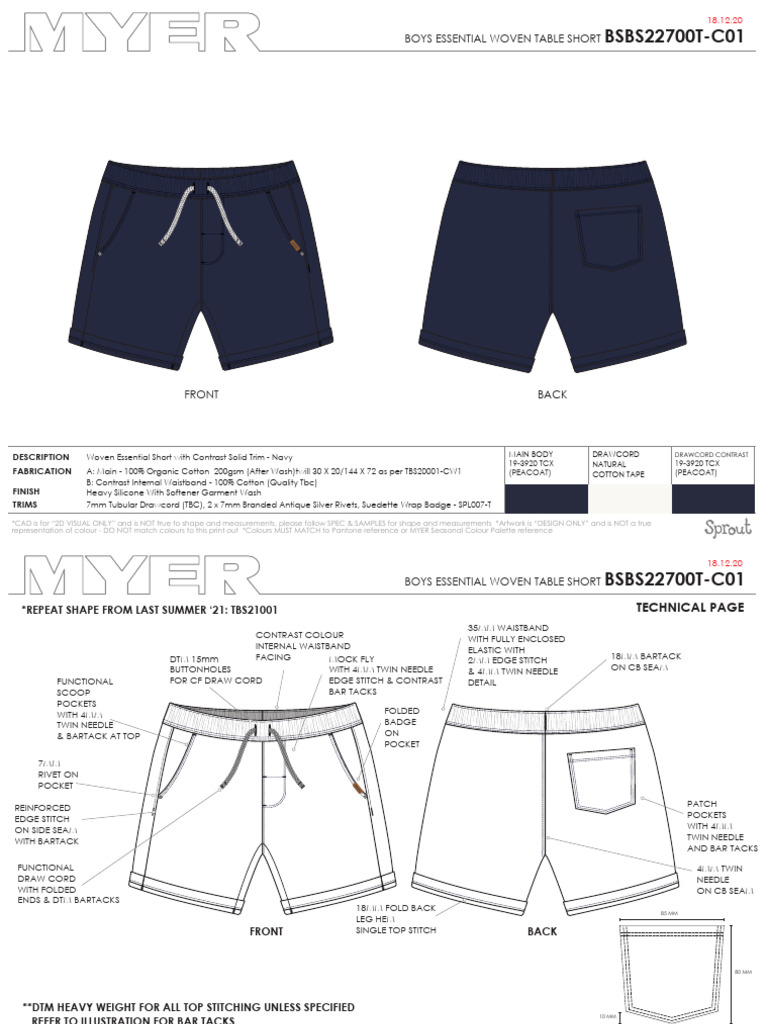 Tech Pack | PDF
