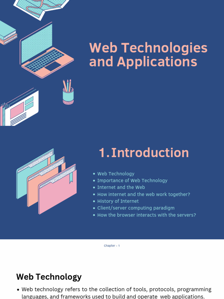 Chapter-1 Introduction | PDF | World Wide Web | Technology & Engineering