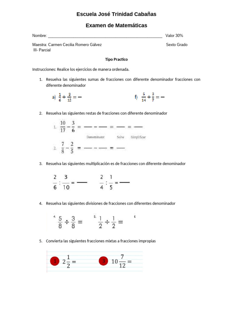 Examen de Matematicas III - PARCIAL | PDF