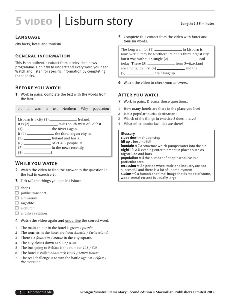 M Video Ws Unit 5 | PDF