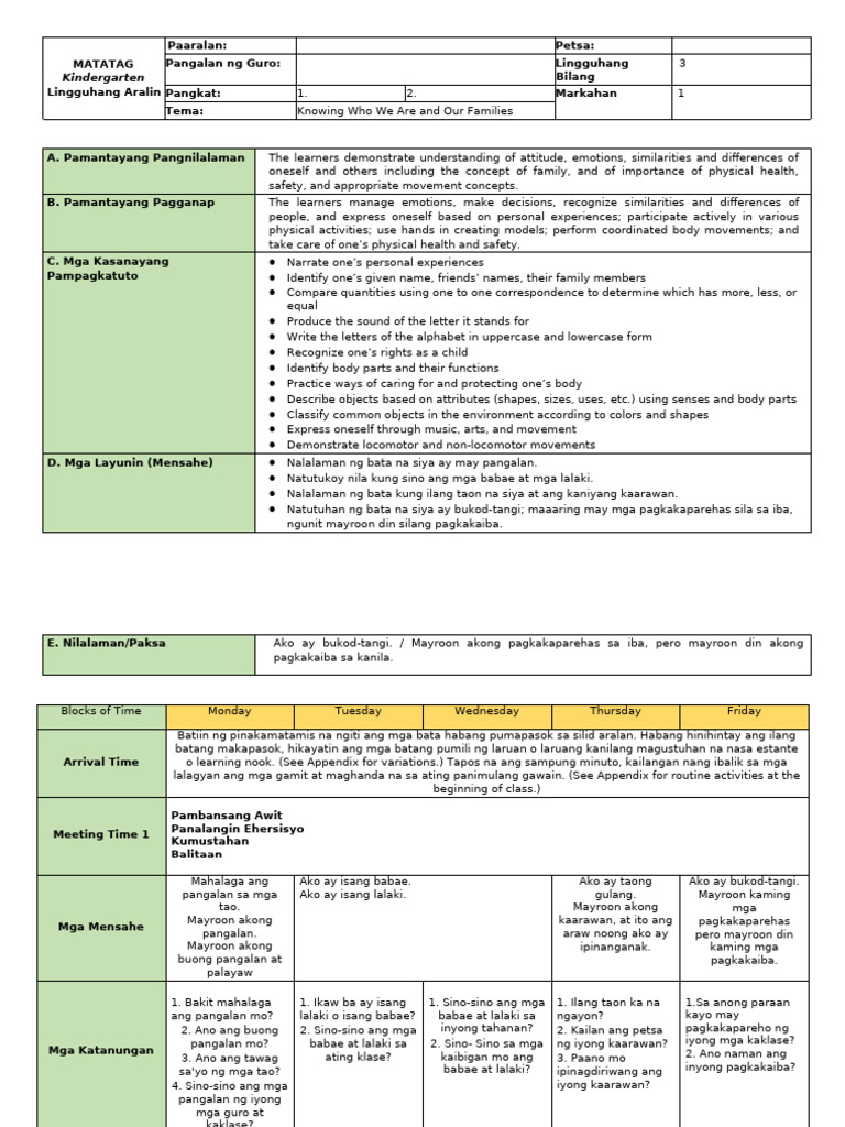 DLL Week 3 | PDF