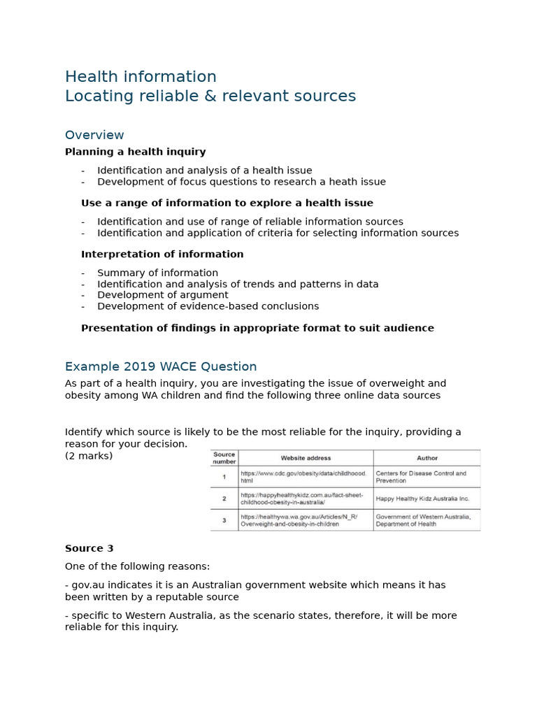 Locating Sources | PDF