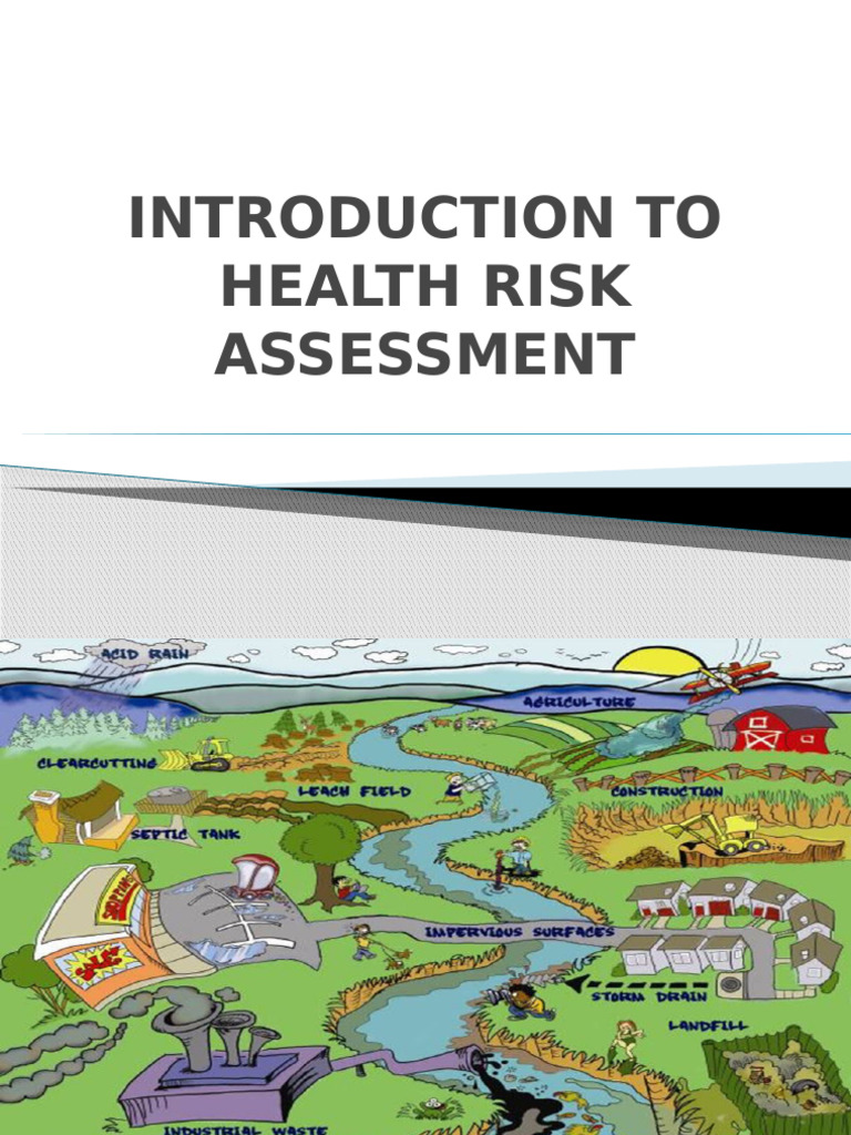 Introduction To Health Risk Assessment | PDF