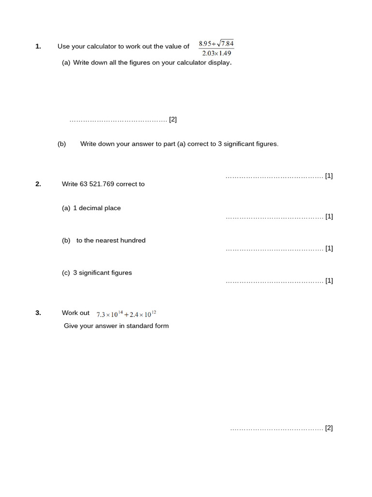 Grade 8 Term 4 Maths Exam Paper | PDF | Significant Figures | Teaching ...