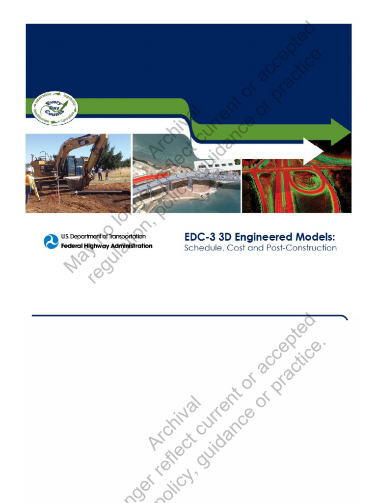 Introduction To 3D, 4D, 5D, Schedule, Cost and Post-Construction | PDF