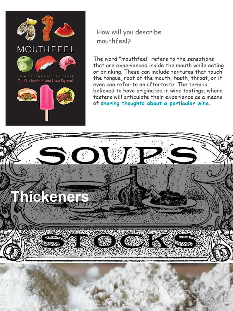 Types of Roux and Other Tickeners | PDF