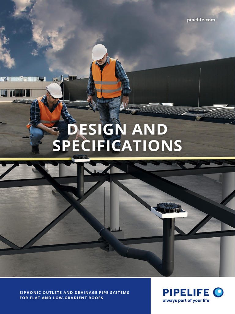 Siphonic Roof Drainage System Design | PDF | Pipe (Fluid Conveyance ...