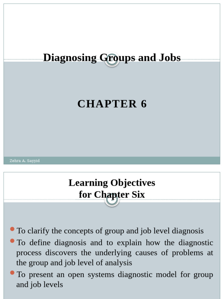 OD & Change MGMT CH 6 | PDF