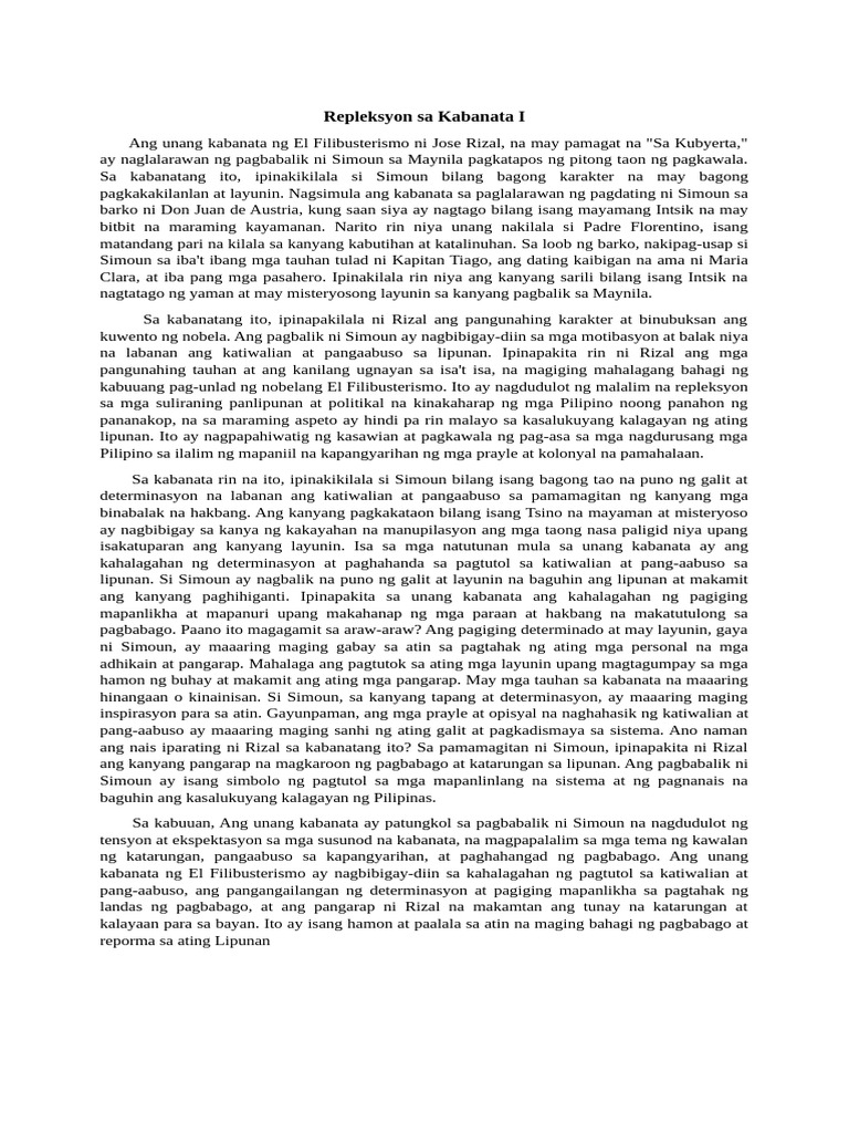 Santos Repleksyon (Filpino) | PDF
