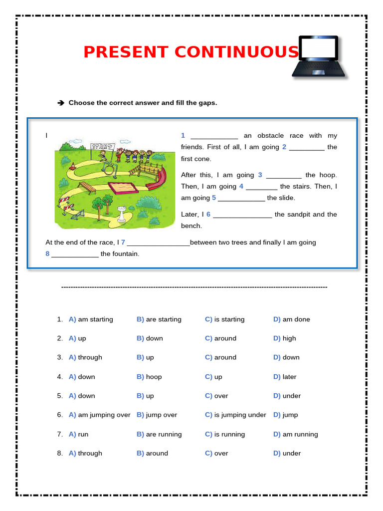 Fill The Gaps - Unit 3 | PDF