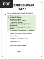TASK 5 (Social Entrepreneurship) | PDF