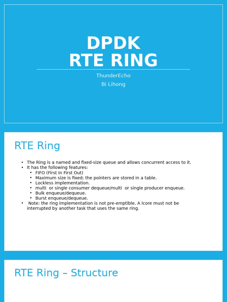 DPDK Ring | PDF