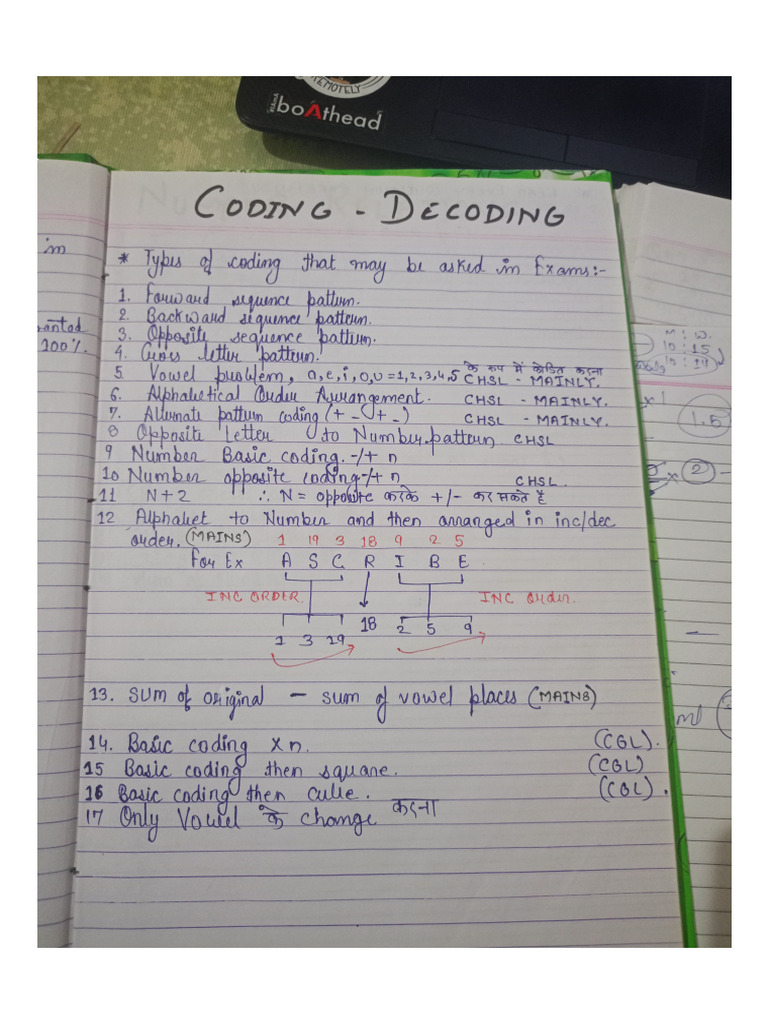 Reasoning Notes Ashish | PDF