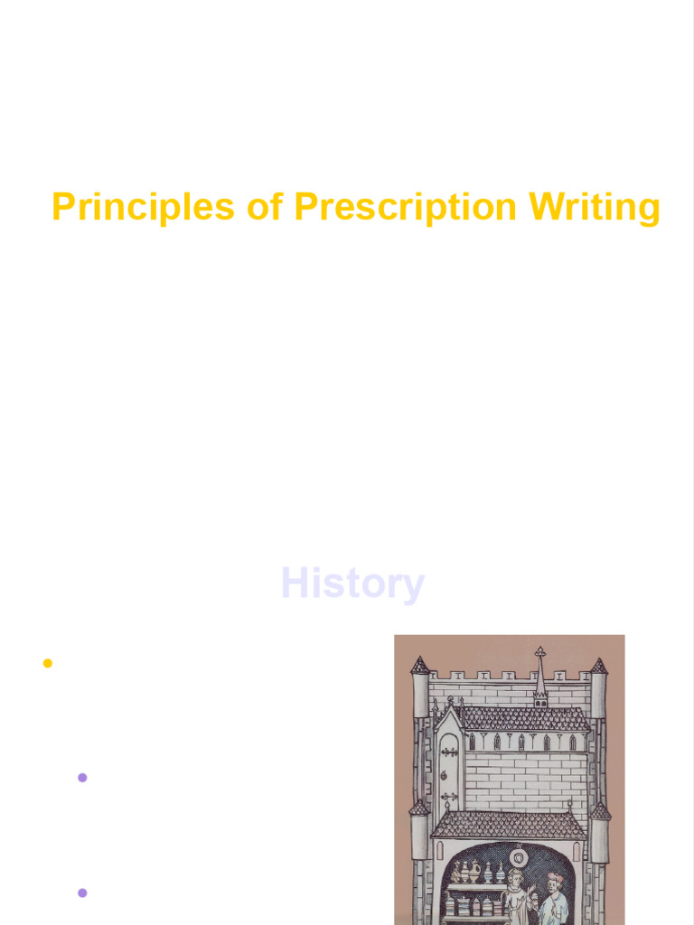 Drug Prescription | PDF