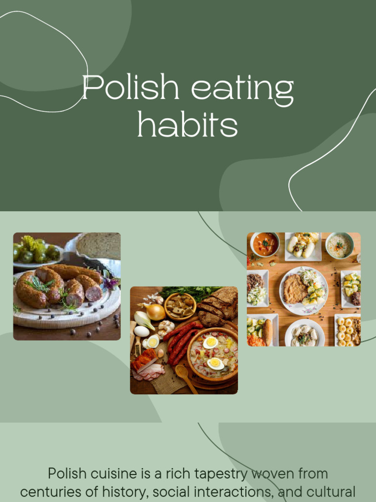 Polish Eating Habits | PDF