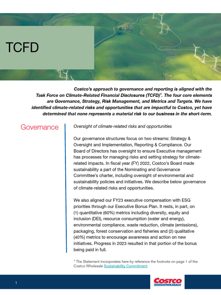 5b-TCFD DisclosuresFINAL | PDF