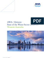 2011 Deloitte WA Water Sector 2010 2015