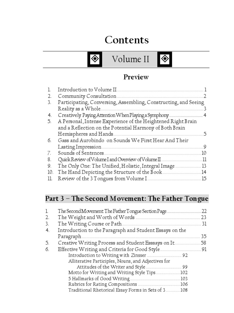 Thesis of a book image