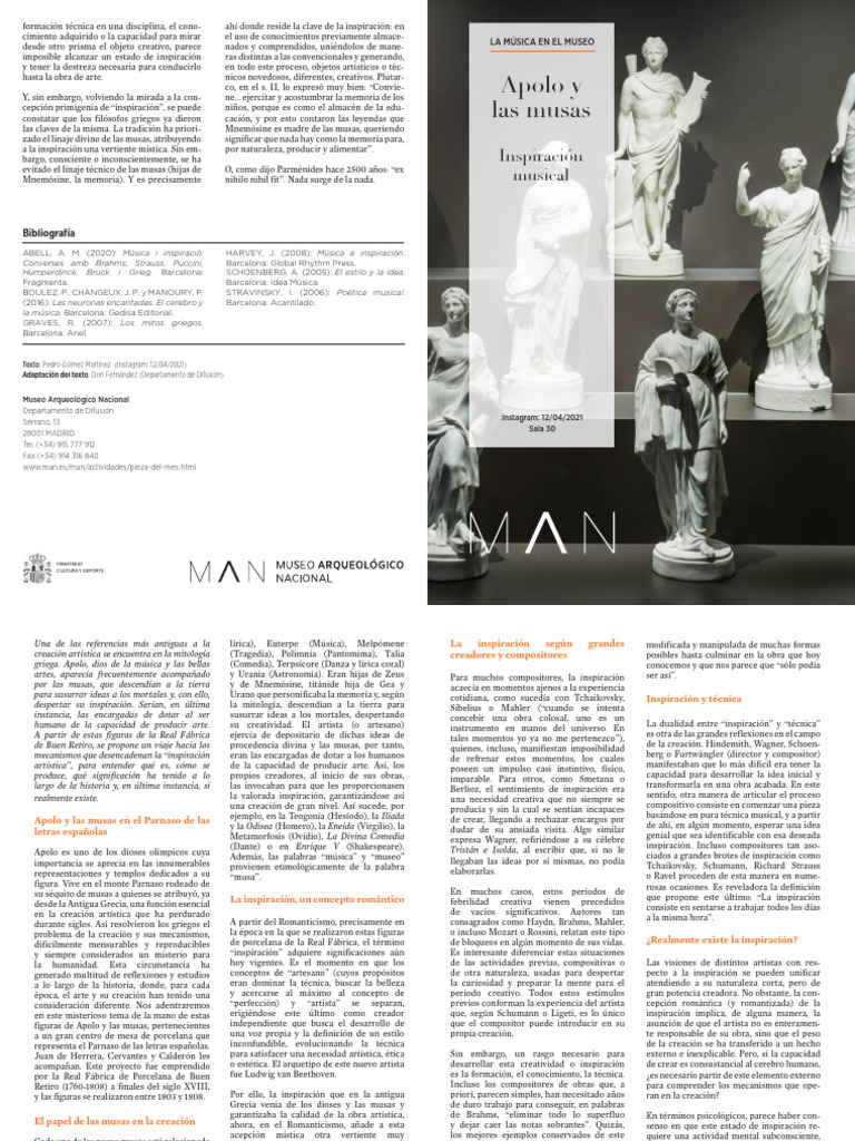 12 Apolo Musas | PDF
