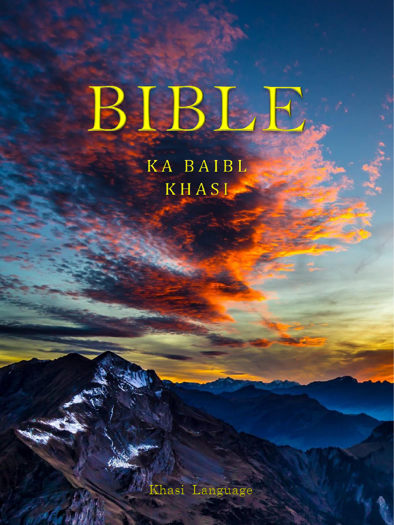 Khasi all bible pdf