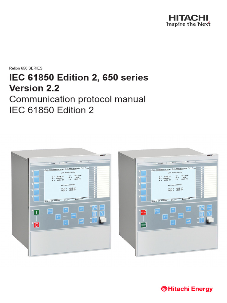 1MRK511415-UEN - en - G - Communication Protocol Manual, IEC61850 ...