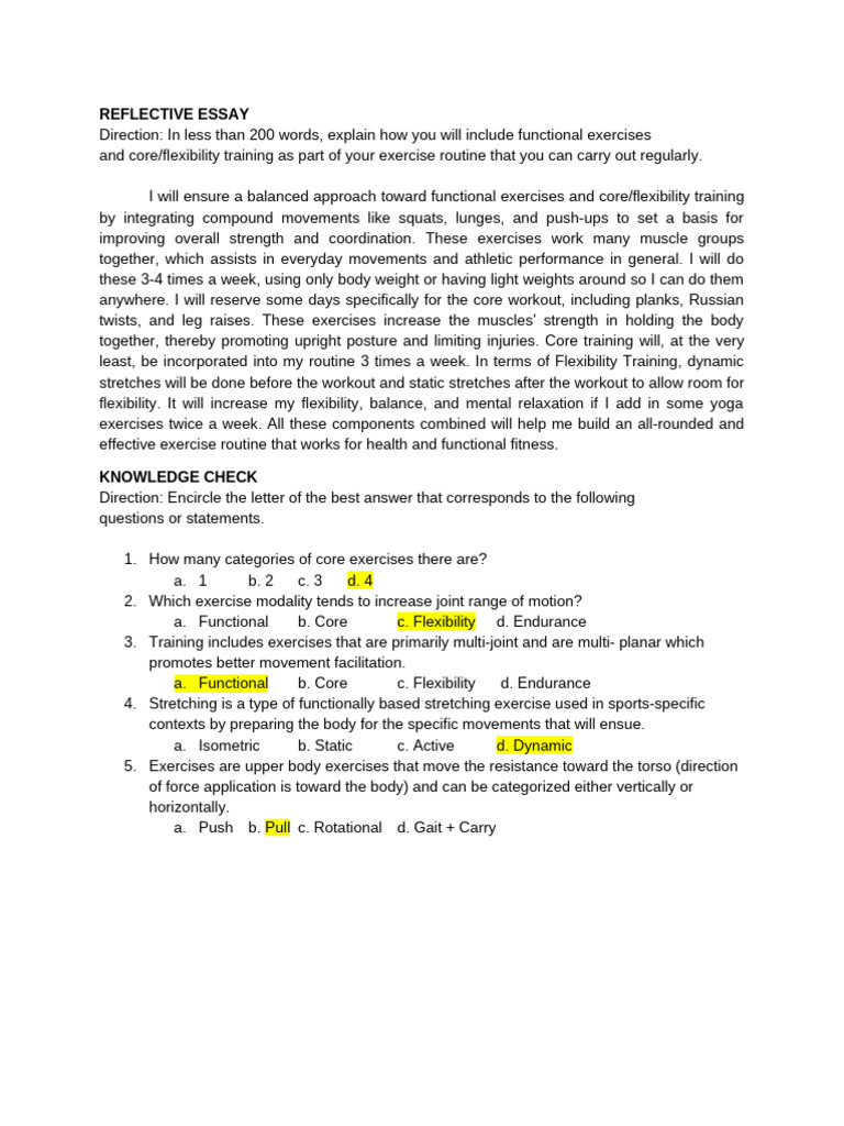 Module 3A (Assessment) | PDF