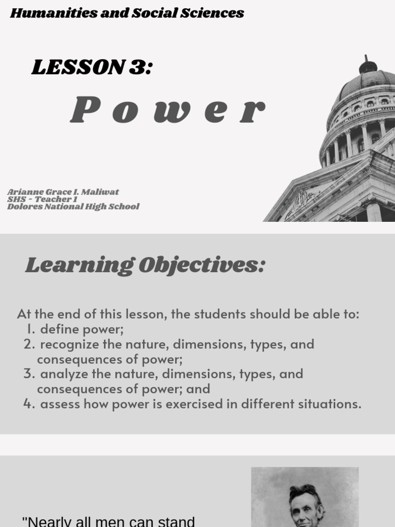 Ppg Lesson 3 Pdf Pdf Social Psychology Politics