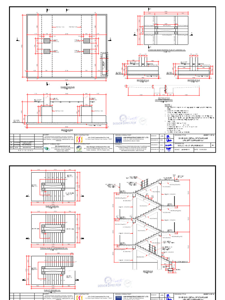01-Staircase Detail For ROB | PDF