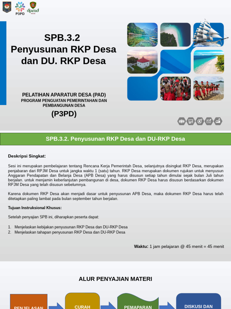 PB 3.2 Penyusunan RKPDes | PDF