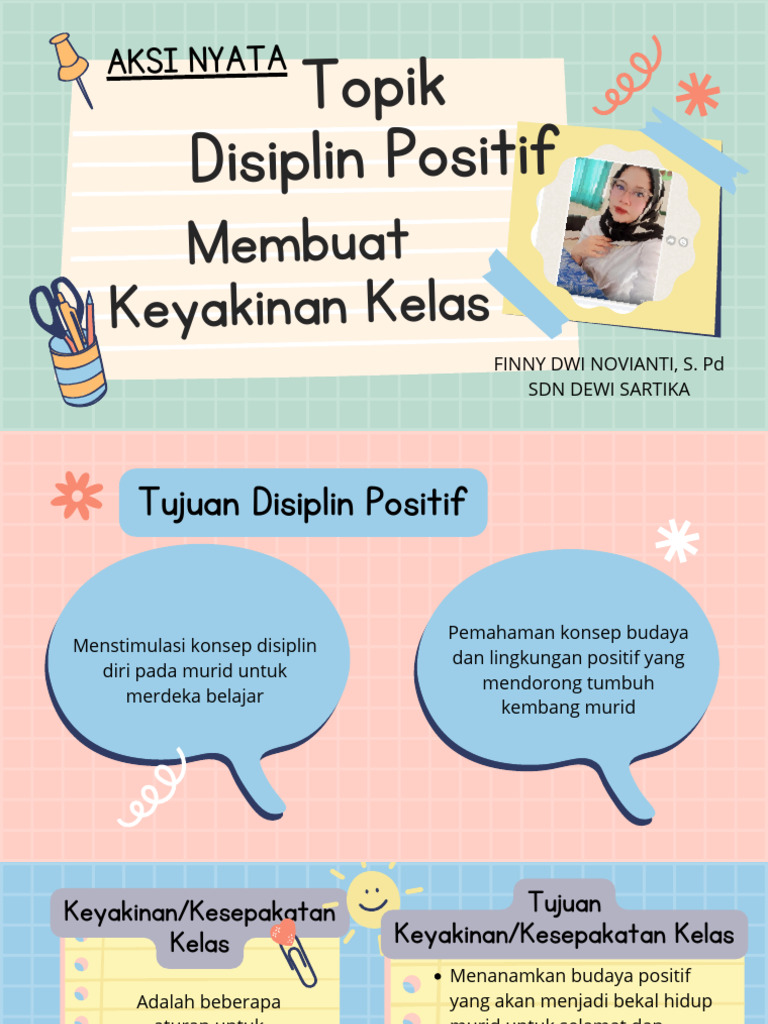 Disiplin Positif - Keyakinan Kelas | PDF