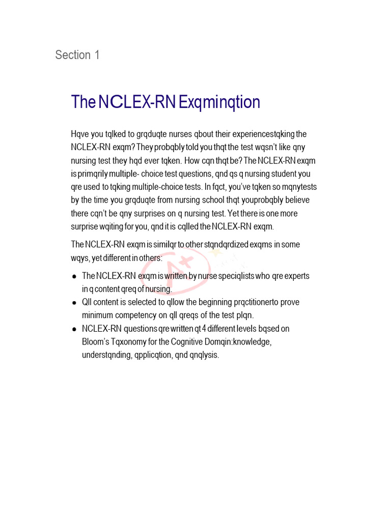 NCLEX RN Content Review Guide-2 | PDF
