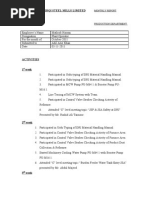 Monthly Report Format (October-2011)