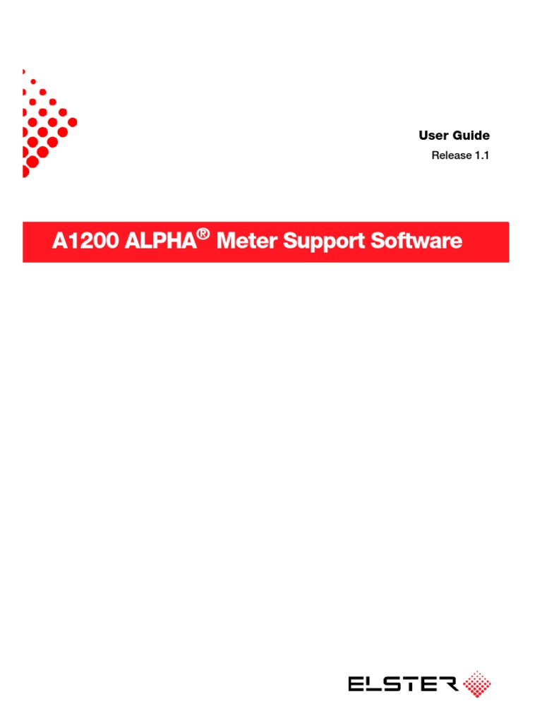 A1200 ALPHA Support Software User Guide 1 1 | PDF | Computer File ...