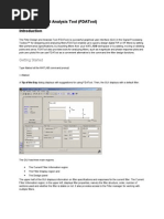 Filter Design and Analysis Tool