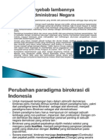 Presentasi 7 (Reformasi Birokrasi Indonesia)