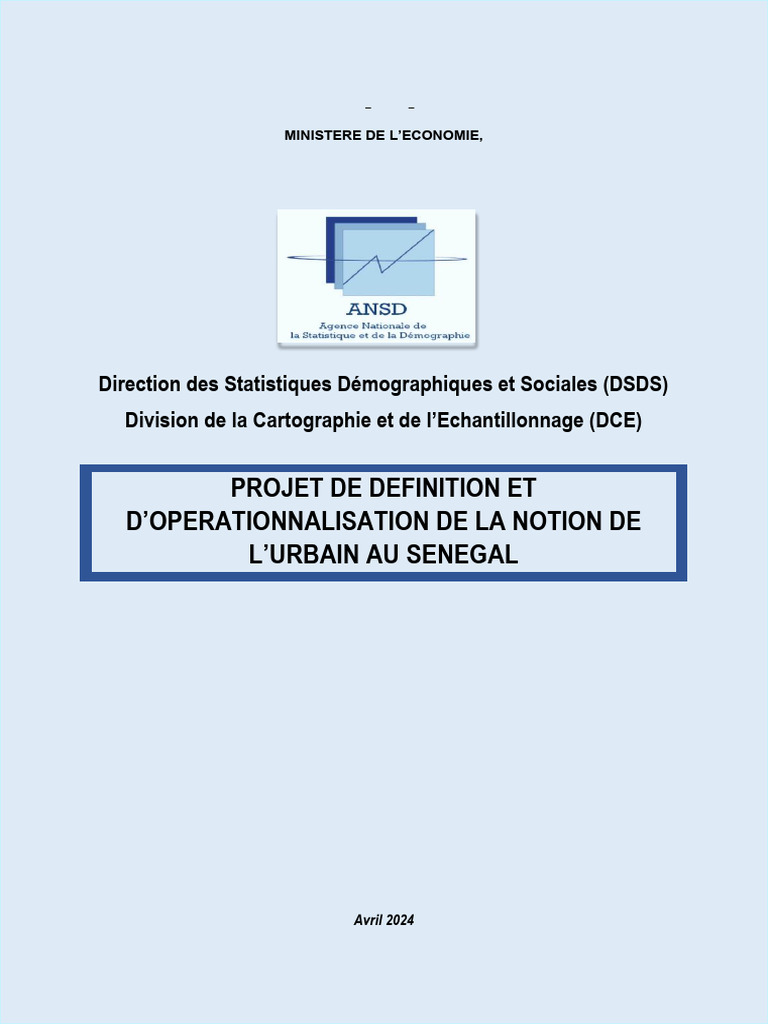 ANSD | PDF