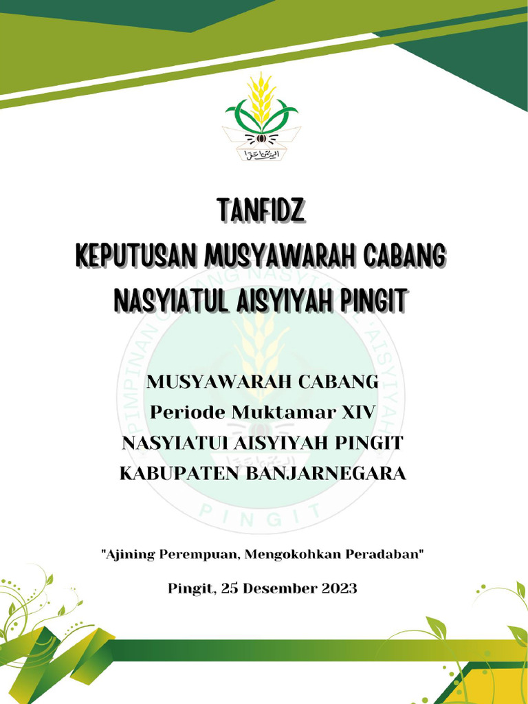 Tanfiz Pcna Pingit Muscab 23 | PDF