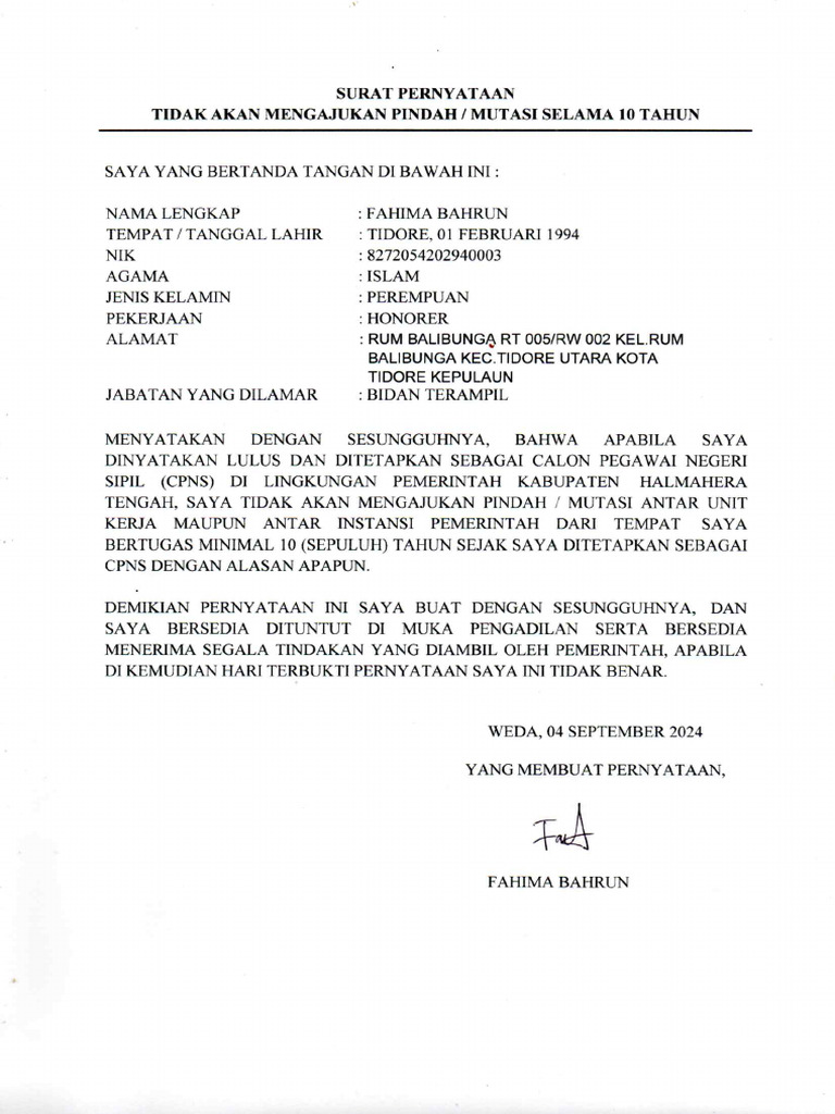 Mutasi Ima | PDF