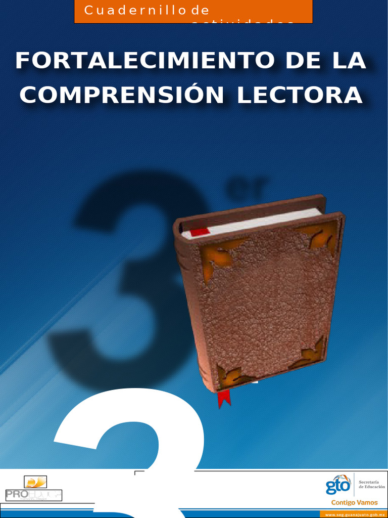 Cuadernillo Fortalecimiento de La Comprension Lectora 3er Grado ...