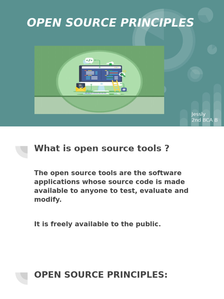Open Source Principles | PDF