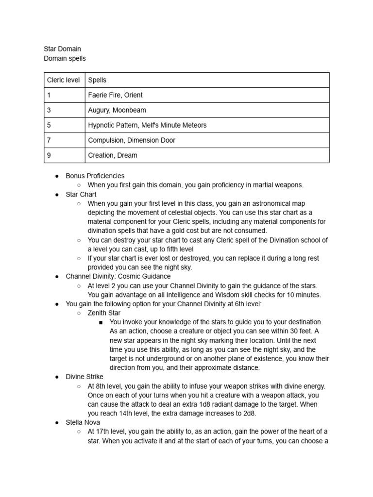 Star Domain | PDF