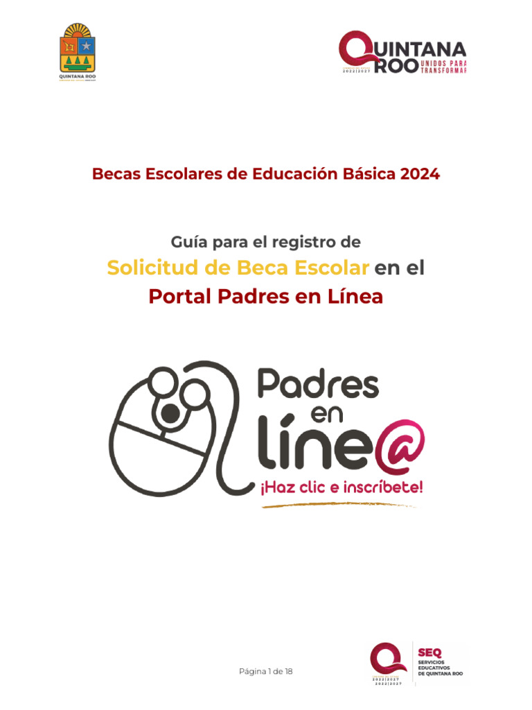Guía para El Registro de Solicitud de Beca Escolar | PDF